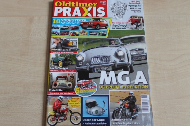 Deckblatt Oldtimer Praxis (11/2013)